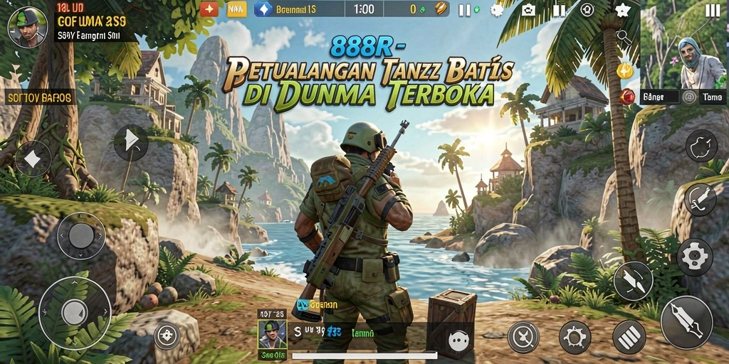 Gameplay seru di dunia terbuka yang luas.