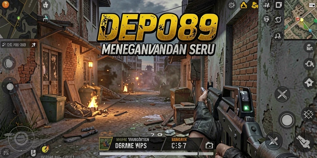 Screenshot gameplay DEPO89 yang menampilkan aksi seru di medan perang.