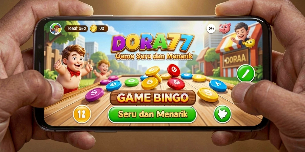 Tampilan gameplay menarik DORA77 dalam permainan Bingo.