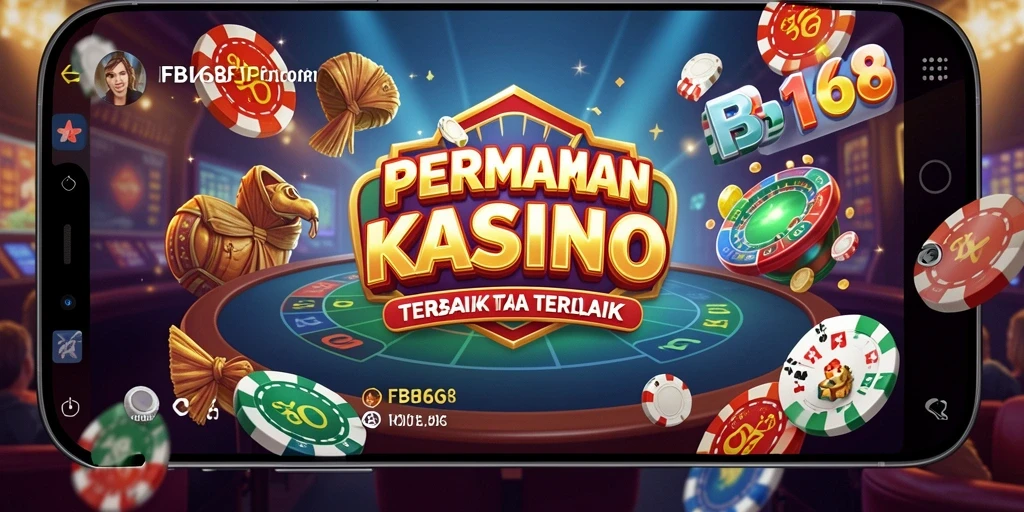 Gameplay FB168 yang menarik dengan berbagai pilihan permainan kasino.
