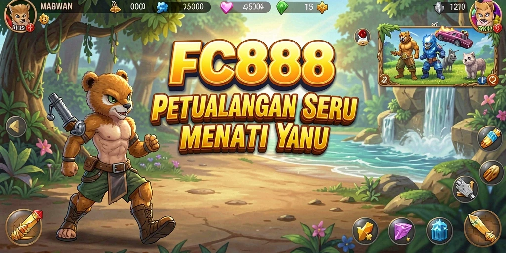 Gameplay menarik FC888 dengan grafis yang memukau dan petualangan seru.