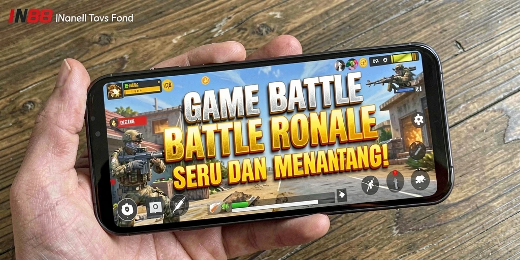 Gameplay seru IN88 dengan aksi Battle Royale yang mendebarkan.