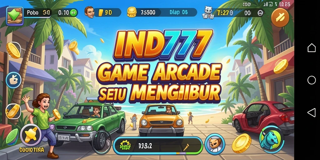 Tangkapan layar gameplay <strong>IND777</strong> menunjukkan aksi seru dalam permainan Arcade.