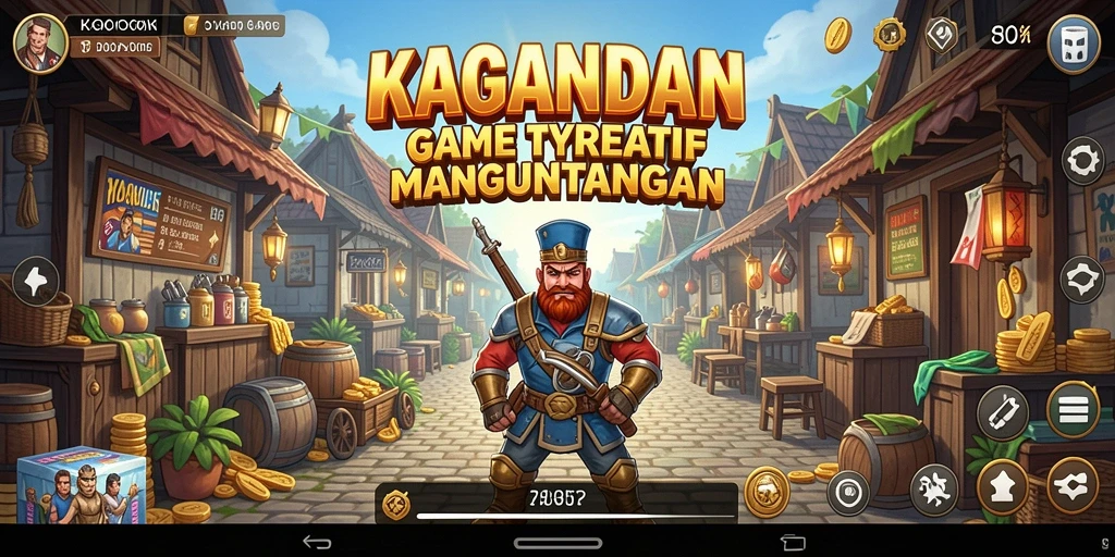 Screenshot KAGANDAN menampilkan aktivitas gameplay Tycoon yang seru.