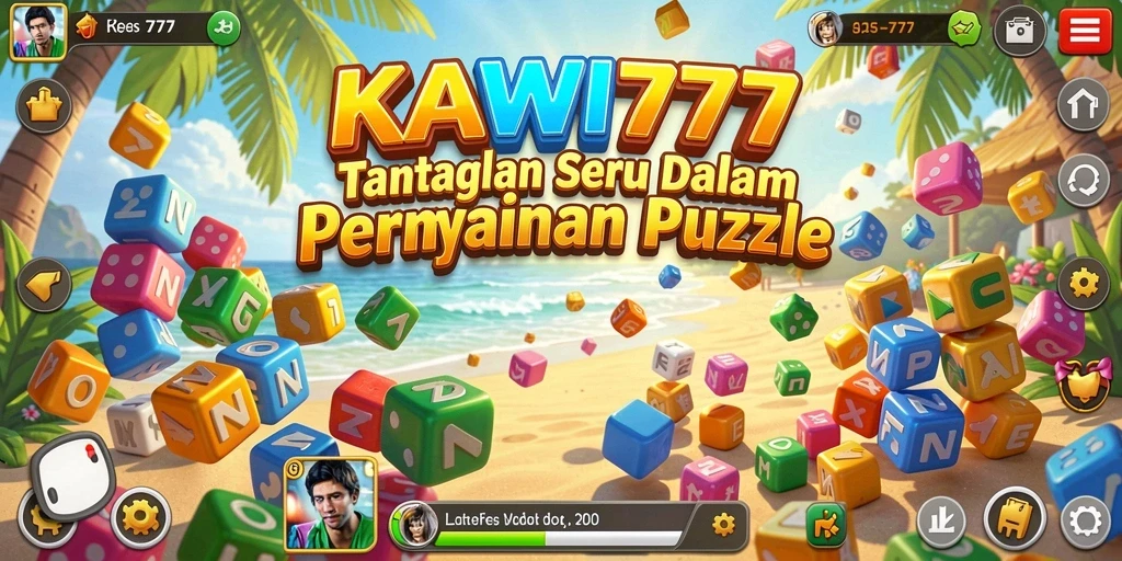 Screenshot gameplay KAWI777 yang menampilkan tantangan Puzzle yang menarik.