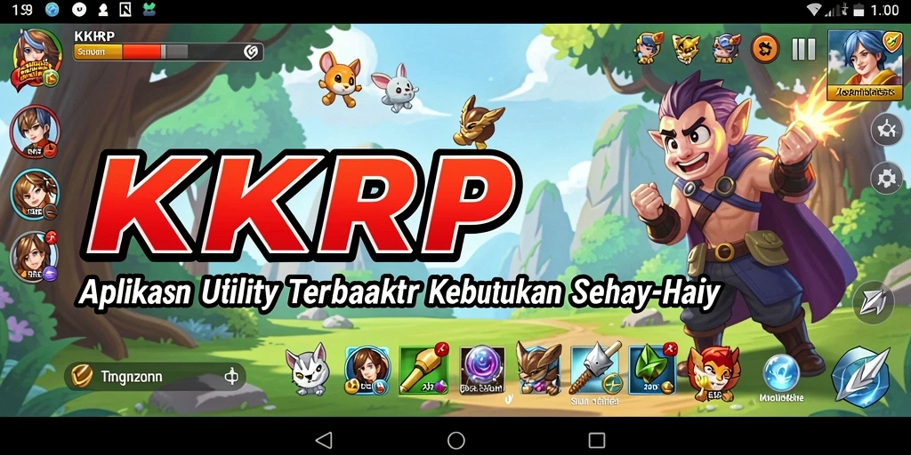 Tampilan antarmuka pengguna KKRP yang bersih dan fungsional.