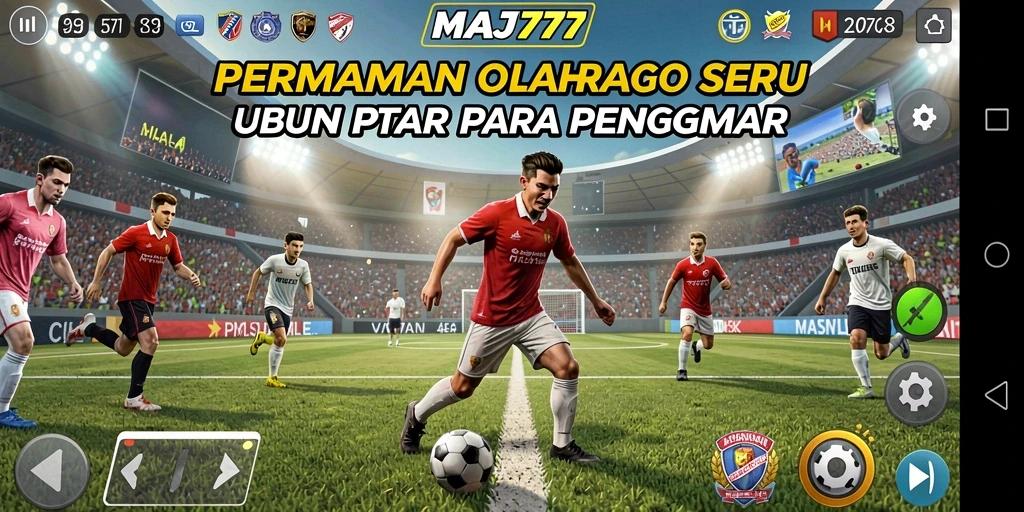 Gameplay seru <strong>MAJ777</strong> dengan berbagai cabang olahraga.