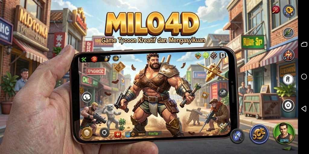 Screenshot gameplay <strong>MILO4D</strong> menampilkan strategi bisnis yang mendebarkan.