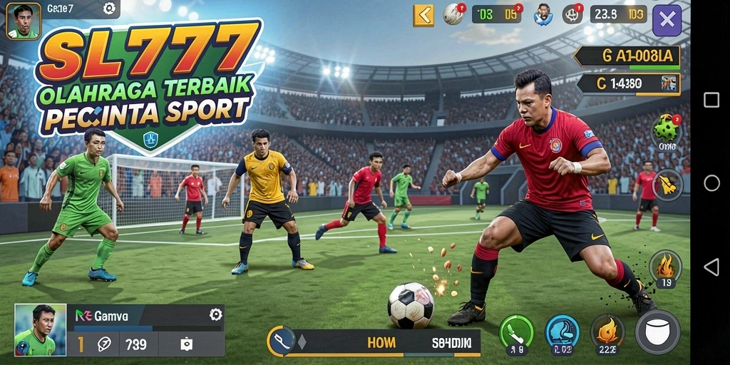 Gameplay seru dan kompetitif dalam SL777 dengan berbagai cabang olahraga.