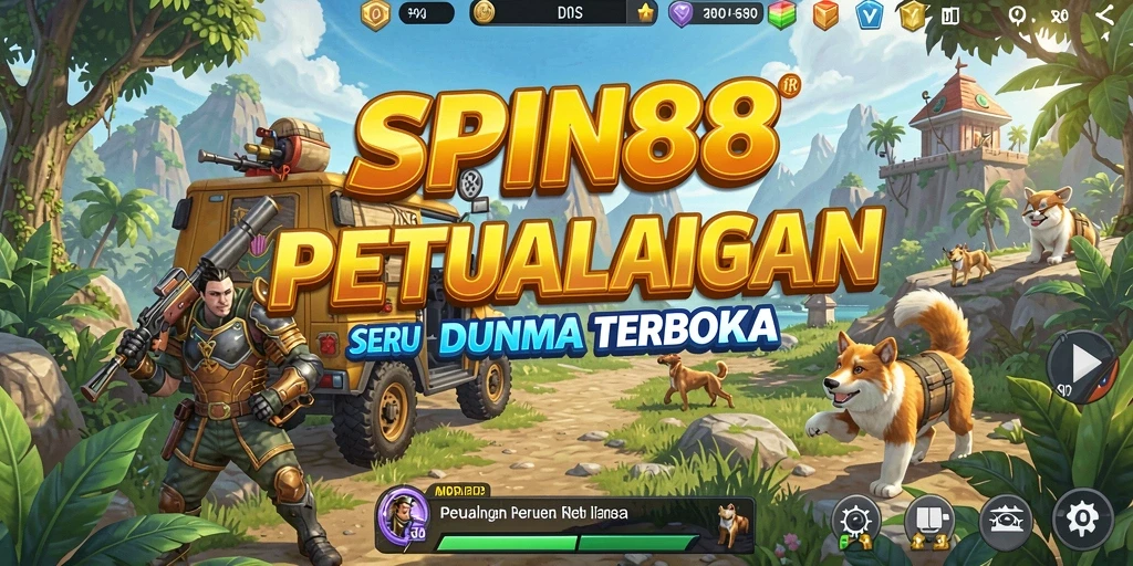 Tampilan utama gameplay dunia terbuka SPIN88 yang menakjubkan.