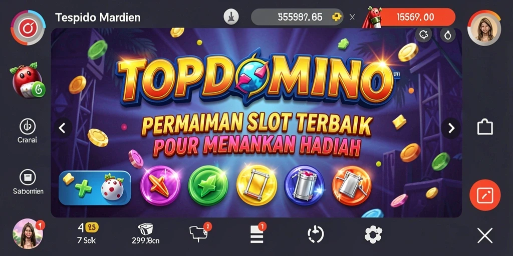 Tampilan menarik dari gameplay <strong>TOPDOMINO</strong> yang seru dan mengasyikkan.